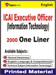 ICAI Executive Officer (Information Technology) One Liner Book in English