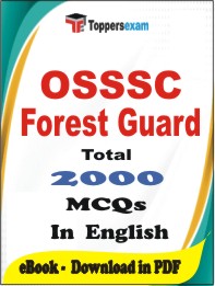 OSSSC Forest Guard PDF Book in English - MCQ / Objective Questions