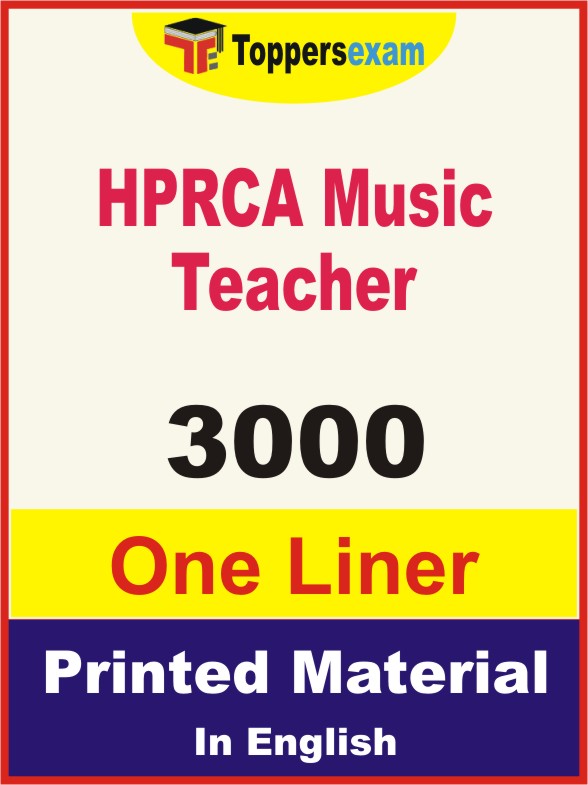 HPRCA Music Teacher One Liner Book in English