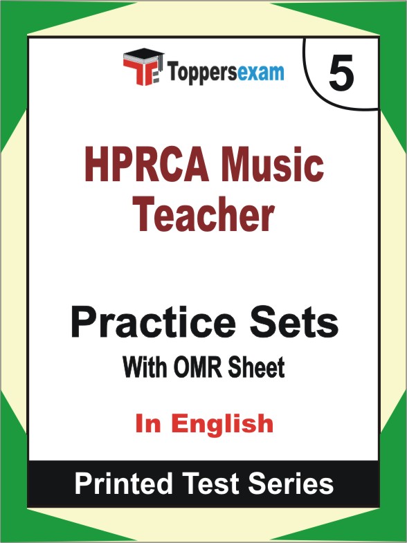 HPRCA Music Teacher Book in English - Mock Test / Practice Set