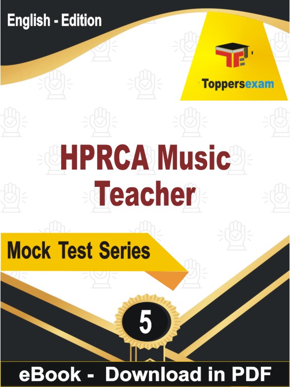 HPRCA Music Teacher PDF Book In English - Practice Set