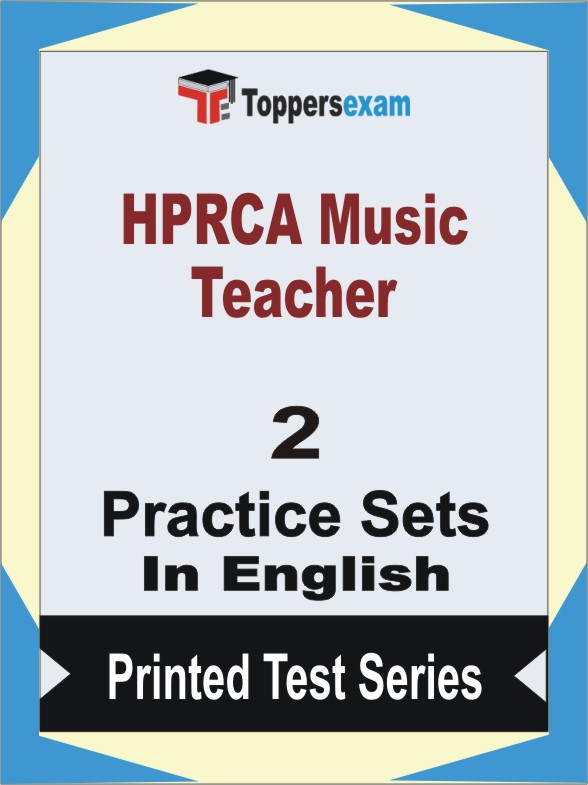 HPRCA Music Teacher Book in English - Question Paper / Practice Set