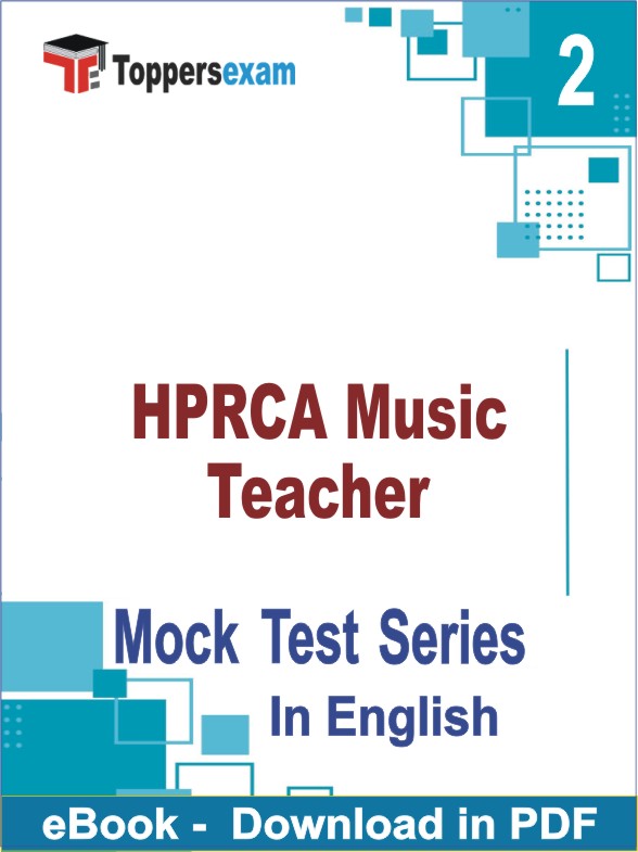 HPRCA Music Teacher PDF Book In English - Question Paper