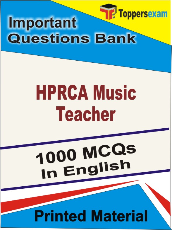 HPRCA Music Teacher Book in English - Objective MCQ