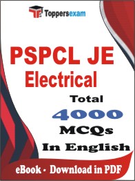 PSPCL JE Electrical  PDF Book in English - MCQ / Objective Questions