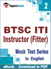BTSC ITI Instructor (Fitter) Test PDF Book In English - Question Paper
