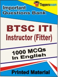 BTSC ITI Instructor (Fitter)  Book in English - Objective MCQ