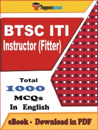 BTSC ITI Instructor (Fitter) PDF Book in English - MCQ / Objective Questions