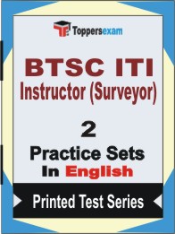 BTSC ITI Instructor (Surveyor) Book in English - Question Paper / Practice Set