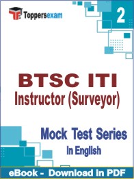 BTSC ITI Instructor (Surveyor) Test PDF Book In English - Question Paper