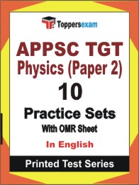 APPSC TGT Physics (Paper 2) Book in English - Practice Set