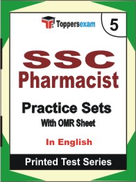 SSC Pharmacist Book in English - Mock Test / Practice Set