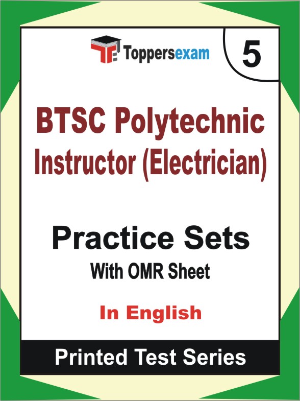 BTSC Polytechnic Instructor (Electrician) Book in English - Mock Test / Practice Set