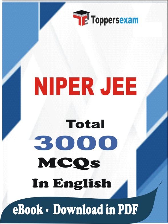 NIPER JEE PDF Book In English - MCQ / Objective Questions