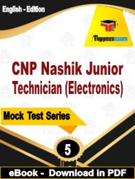 CNP Nashik Junior Technician (Electronics)  PDF Book In  English- Practice Set