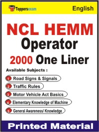 NCL HEMM Operator One Liner Book in English