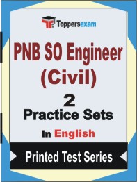 PNB SO Engineer (Civil) Book in English - Question Paper / Practice Set