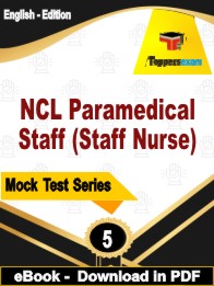 NCL Paramedical Staff (Staff Nurse)  PDF Book In  English- Practice Set