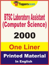 BTSC Laboratory Assistant (Computer Science) One Liner Book in English