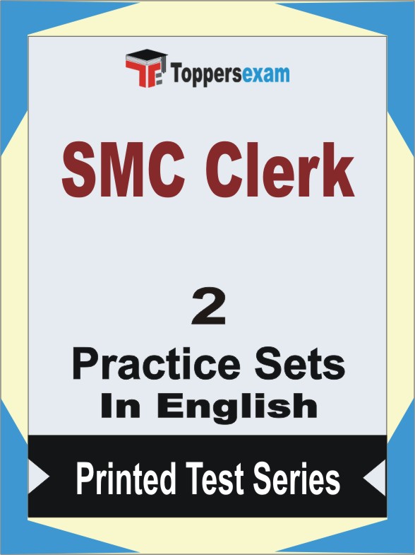 SMC Clerk Book in English - Question Paper / Practice Set