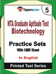 NTA Graduate Aptitude Test Biotechnology Book in English - Mock Test / Practice Set