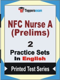 NFC Nurse A (Prelims) Book in English - Question Paper / Practice Set