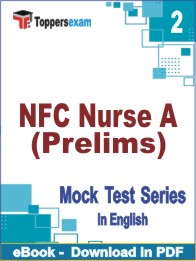 NFC Nurse A (Prelims) Test PDF Book In English - Question Paper