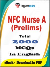 NFC Nurse A (Prelims) PDF Book in English - MCQ / Objective Questions
