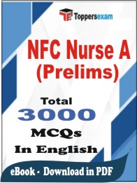 NFC Nurse A (Prelims) PDF Book in English - MCQ / Objective Questions