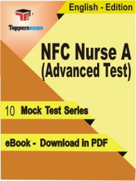 NFC Nurse A (Advanced Test) Test PDF Book In English - Mock Test/Practice Set