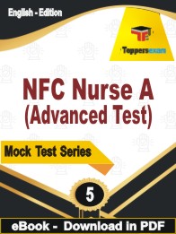 NFC Nurse A (Advanced Test) Test PDF Book In English - Practice Set