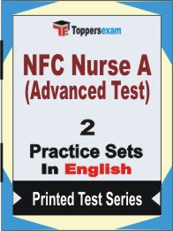 NFC Nurse A (Advanced Test) Book in English - Question Paper / Practice Set