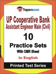 UP Cooperative Bank Assistant Engineer Main (Civil) Book in English - Practice Set