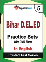 Bihar D.EL.ED  Book in English - Mock Test / Practice Set