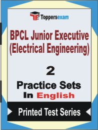 BPCL Junior Executive (Electrical Engineering) Book in English - Question Paper / Practice Set