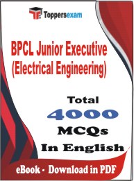 BPCL Junior Executive (Electrical Engineering) PDF Book In English - MCQ / Objective Questions
