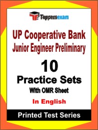 UP Cooperative Bank Junior Engineer Preliminary Book in English- Practice Set