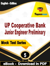 UP Cooperative Bank Junior Engineer Preliminary PDF Book In English- Practice Set