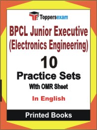 BPCL Junior Executive (Electronics Engineering) Book in English - Practice Set