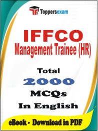 IFFCO Management Trainee (HR) PDF Book in English - MCQ / Objective Questions