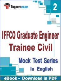 IFFCO Graduate Engineer Trainee (Civil) Test PDF Book In English - Question Paper