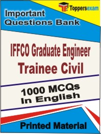 IFFCO Graduate Engineer Trainee (Civil)  Book in English - Objective MCQ