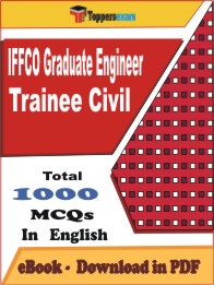 IFFCO Graduate Engineer Trainee (Civil) PDF Book in English - MCQ / Objective Questions
