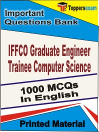 IFFCO Graduate Engineer Trainee (Computer Science)  Book in English - Objective MCQ