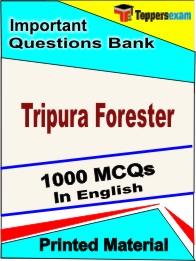 Tripura Forester  Book in English- Objective MCQ