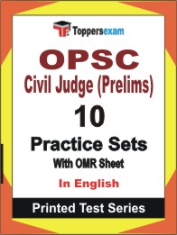 OPSC Civil Judge (Prelims) Book in English - Practice Set