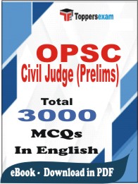 OPSC Civil Judge (Prelims) PDF Book in English - MCQ / Objective Questions