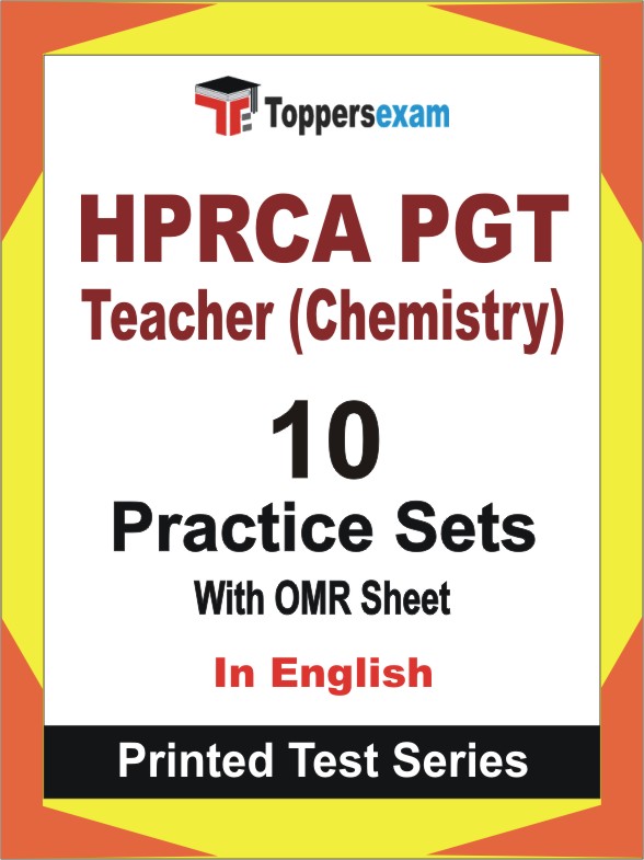 HPRCA PGT Teacher (Chemistry) Book in English - Practice Set