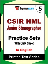 CSIR NML Junior Stenographer Book in English- Mock Test / Practice Set