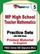MP High School Teacher Mathematics Test Book in English - Mock Test / Practice Set